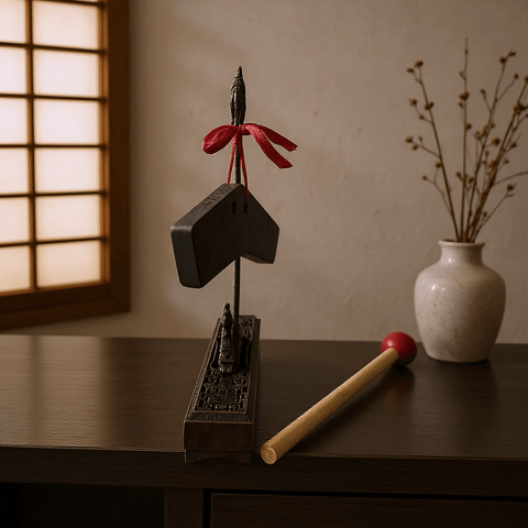 Bronze Stone Chime – Ancient Asian Sound Tool - Innerbillion