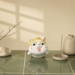 Cute Shiba Inu Incense Holder – Kawaii Dog Zen Desk Decor - Innerbillion