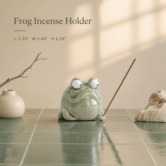 Googly Frog Incense Holder – Funny Zen Desk Decor - Innerbillion