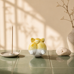 Cute Shiba Inu Incense Holder – Kawaii Dog Zen Desk Decor