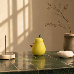 Pear Chick Incense Holder – Cute Mini Zen Desk Decor