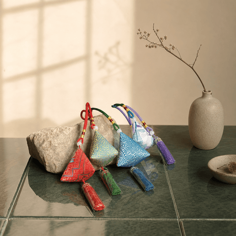 Handmade Herbal Sachet Charm – Natural Mosquito Repellent Decor - Innerbillion