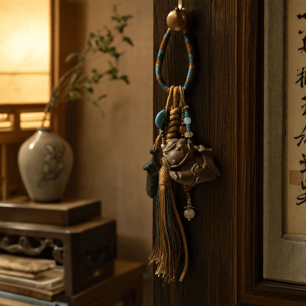 Horse Wensi Blend Aromatic Tassel Charm – Year of the Horse Zen Scented Ornament - Innerbillion