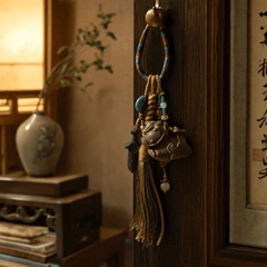 Horse Wensi Blend Aromatic Tassel Charm – Year of the Horse Zen Scented Ornament - Innerbillion