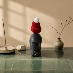 Innerbillion Cute Ceramic Cat Incense Holder – Zen Desk Decor & Kawaii Incense Burner - Innerbillion