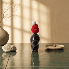 Innerbillion Cute Ceramic Cat Incense Holder – Zen Desk Decor & Kawaii Incense Burner - Innerbillion