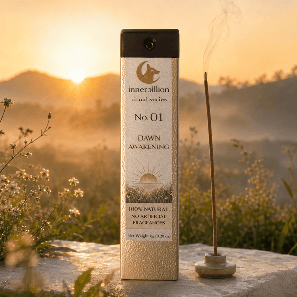 Innerbillion No. 01 Dawn Awakening Natural Incense Sticks – Morning Zen Clarity Ritual - Innerbillion