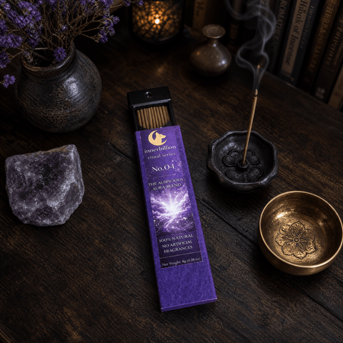 Innerbillion No. 04 The Auspicious Aura Blend Natural Incense Sticks – Aura Cleansing Zen Ritual - Innerbillion