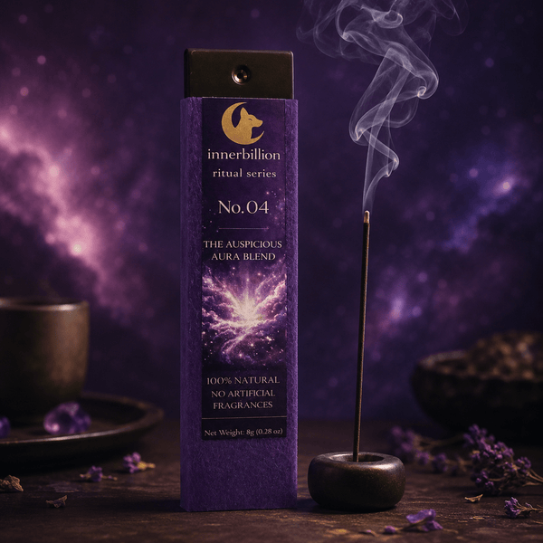 Innerbillion No. 04 The Auspicious Aura Blend Natural Incense Sticks – Aura Cleansing Zen Ritual - Innerbillion