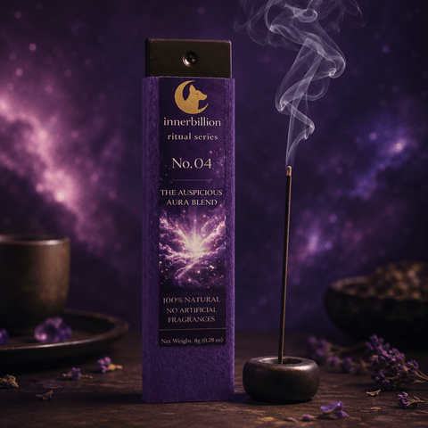 Innerbillion No. 04 The Auspicious Aura Blend Natural Incense Sticks – Aura Cleansing Zen Ritual - Innerbillion