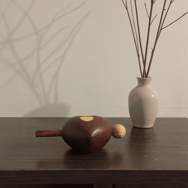 Mini Zen Wooden Wooden Fish – Handheld Stress Relief Percussion Tool - Innerbillion