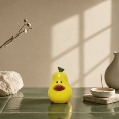 Pear Chick Incense Holder – Cute Mini Zen Desk Decor - Innerbillion