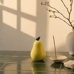 Pear Chick Incense Holder – Cute Mini Zen Desk Decor - Innerbillion