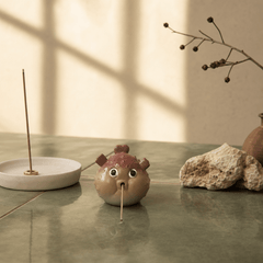 Puffer Fish Incense Holder – Cute Kawaii Zen Desk Decor - Innerbillion