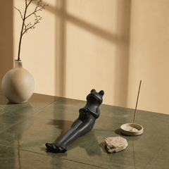Relaxed Frog Incense Holder – Funny Zen Desk Decor - Innerbillion