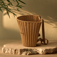 Woven Backpack Basket – Small Pet Carrier & Rustic Market Basket - Innerbillion