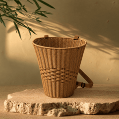 Woven Backpack Basket – Small Pet Carrier & Rustic Market Basket - Innerbillion