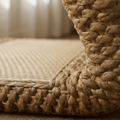 Woven Tatami Floor Chair – Natural Rattan Meditation Seat - Innerbillion