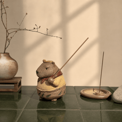 Zen Capybara Incense Holder – Cute Meditation Decor - Innerbillion