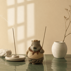 Zen Capybara Incense Holder – Cute Meditation Decor - Innerbillion