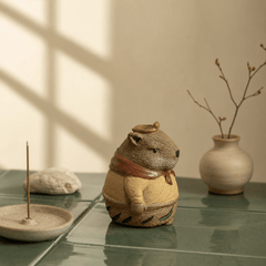 Zen Capybara Incense Holder – Cute Meditation Decor - Innerbillion