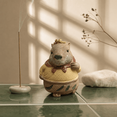 Zen Capybara Incense Holder – Cute Meditation Decor - Innerbillion