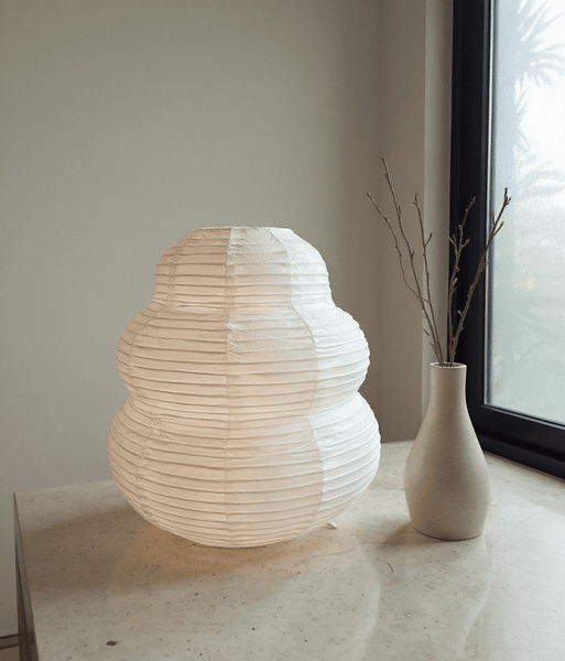 Zen Paper Lamp – Calming Ambient Light for Relaxation & Mindful Living - Innerbillion